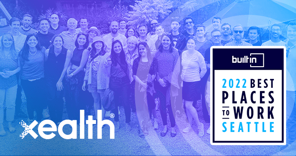 Built In Honors Xealth in Its Esteemed 2022 Best Places To Work Awards