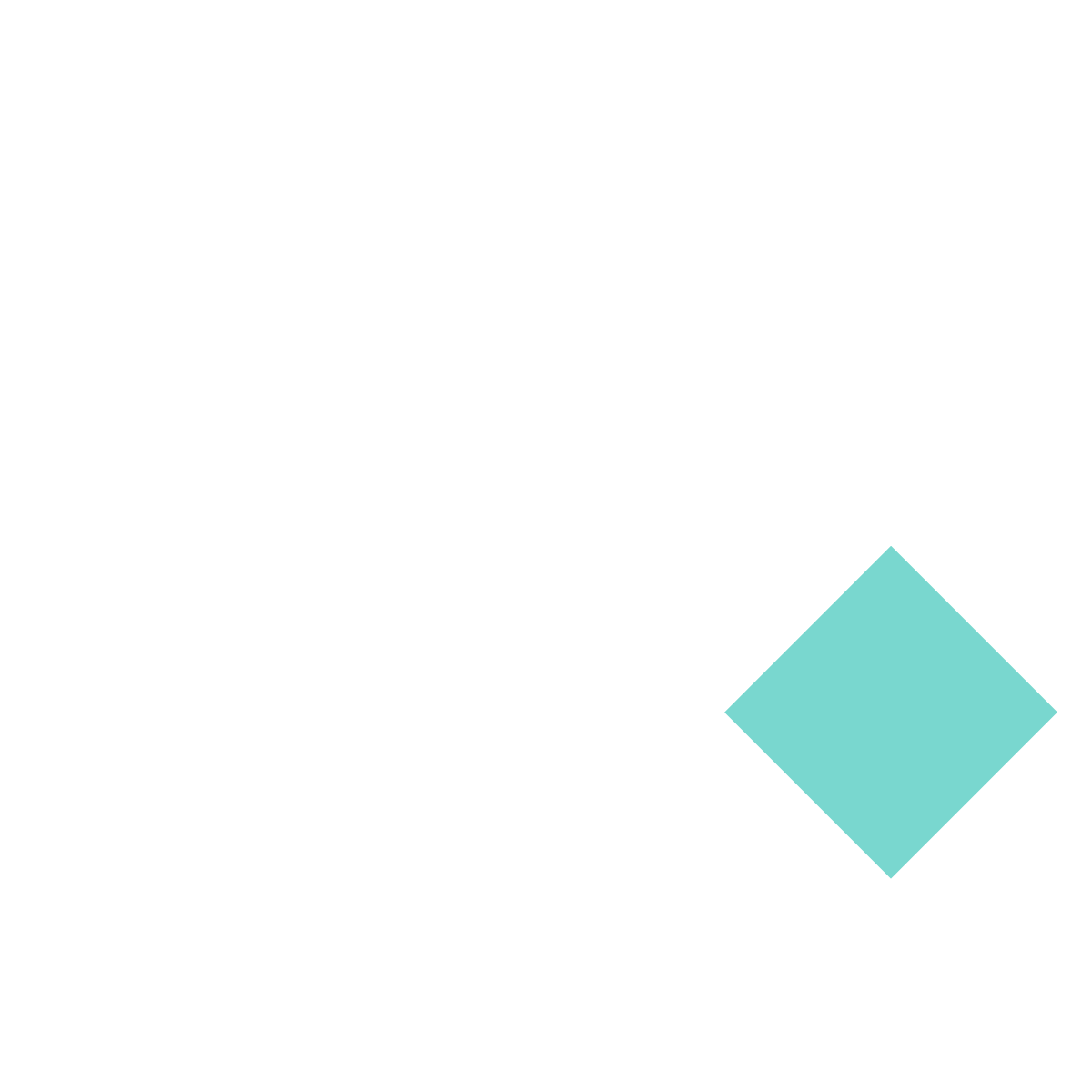 teal square